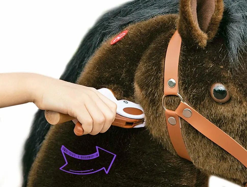Лошадка Поницикл (Ponycycle) Чернобурка большой (Ux521)