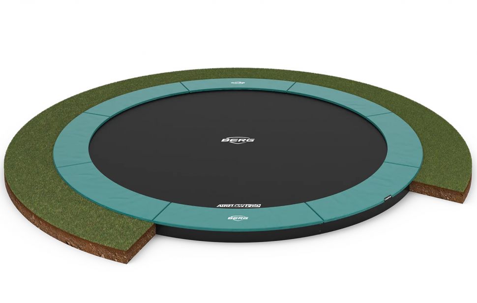 Батут Berg FlatGround Champion Green 430 (14 ft)
