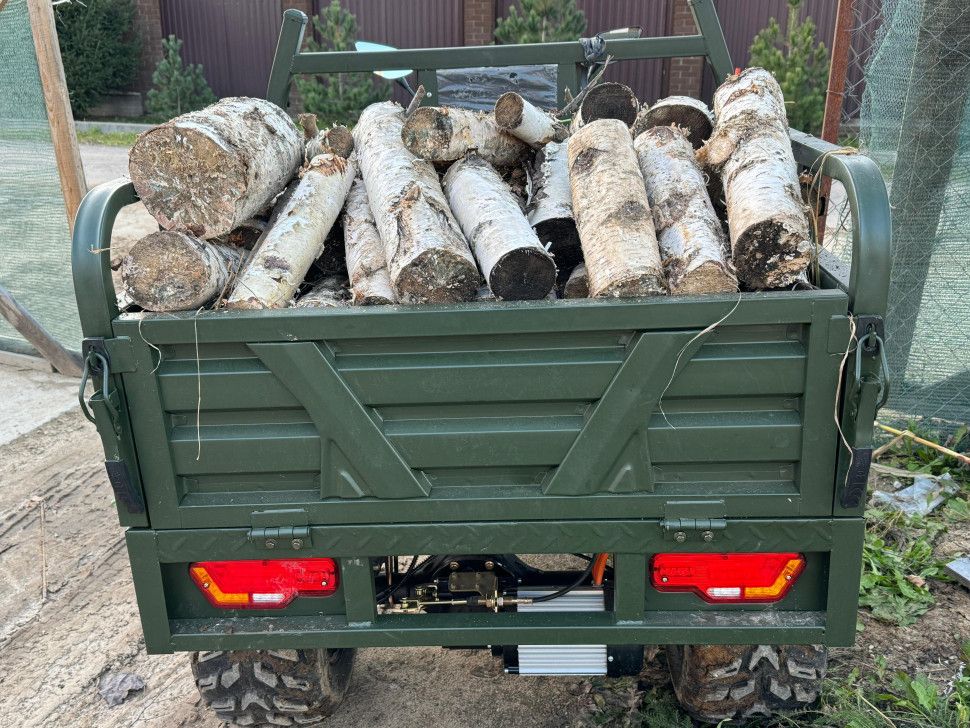 Квадроцикл грузовой GreenCamel Сахара A015 (72V 1500W R10alum) пониженная