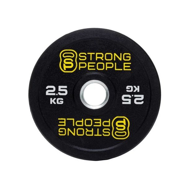 Диск бамперный олимпийский StrongPeople 2.5 кг