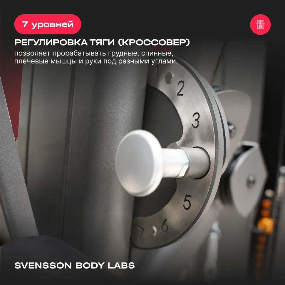 Силовой комплекс полукоммерческий Svensson Body Labs Rigel Plus Pro (стек 60 кг)