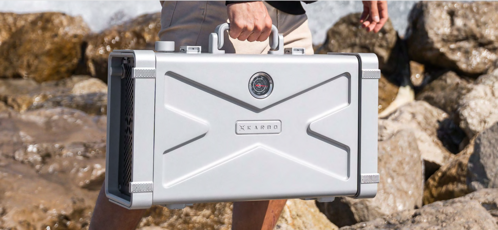 Портативный газовый гриль с сумкой Karbo Grill X1