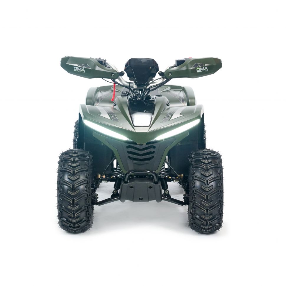 Квадроцикл детский электрический OMA Electric ELF-750 Dark green