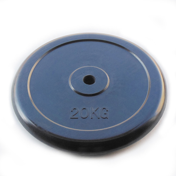 Диски обрезиненные черные Johns 71019 d26 мм