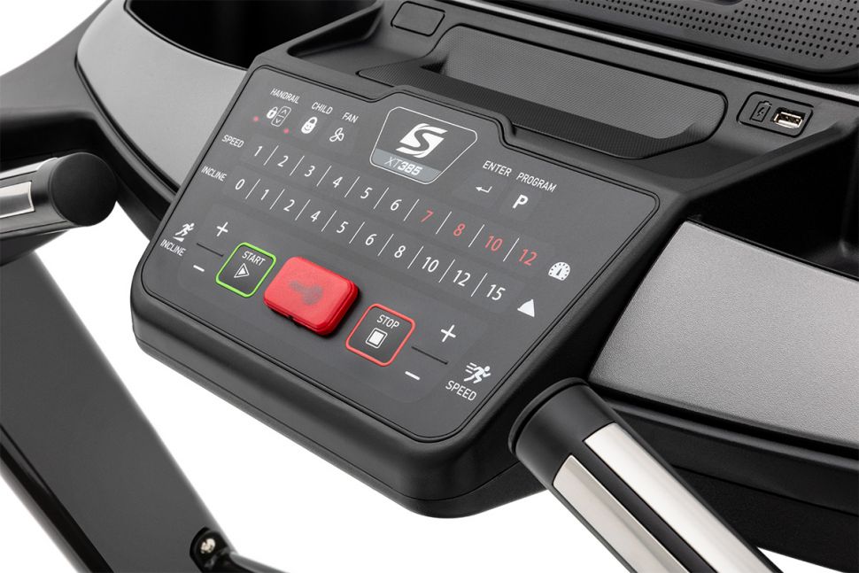 Беговая дорожка Spirit Fitness XT385 Black