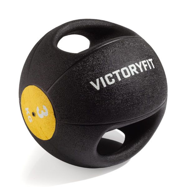 Медбол с хватом VictoryFit (3-10 кг)